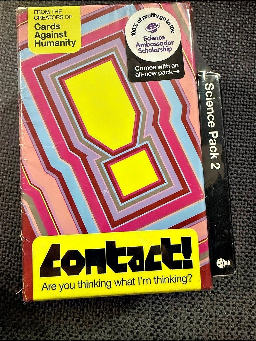 Cards Against Humanity Contact! Party Game with Science Pack 2 Bundle! Party